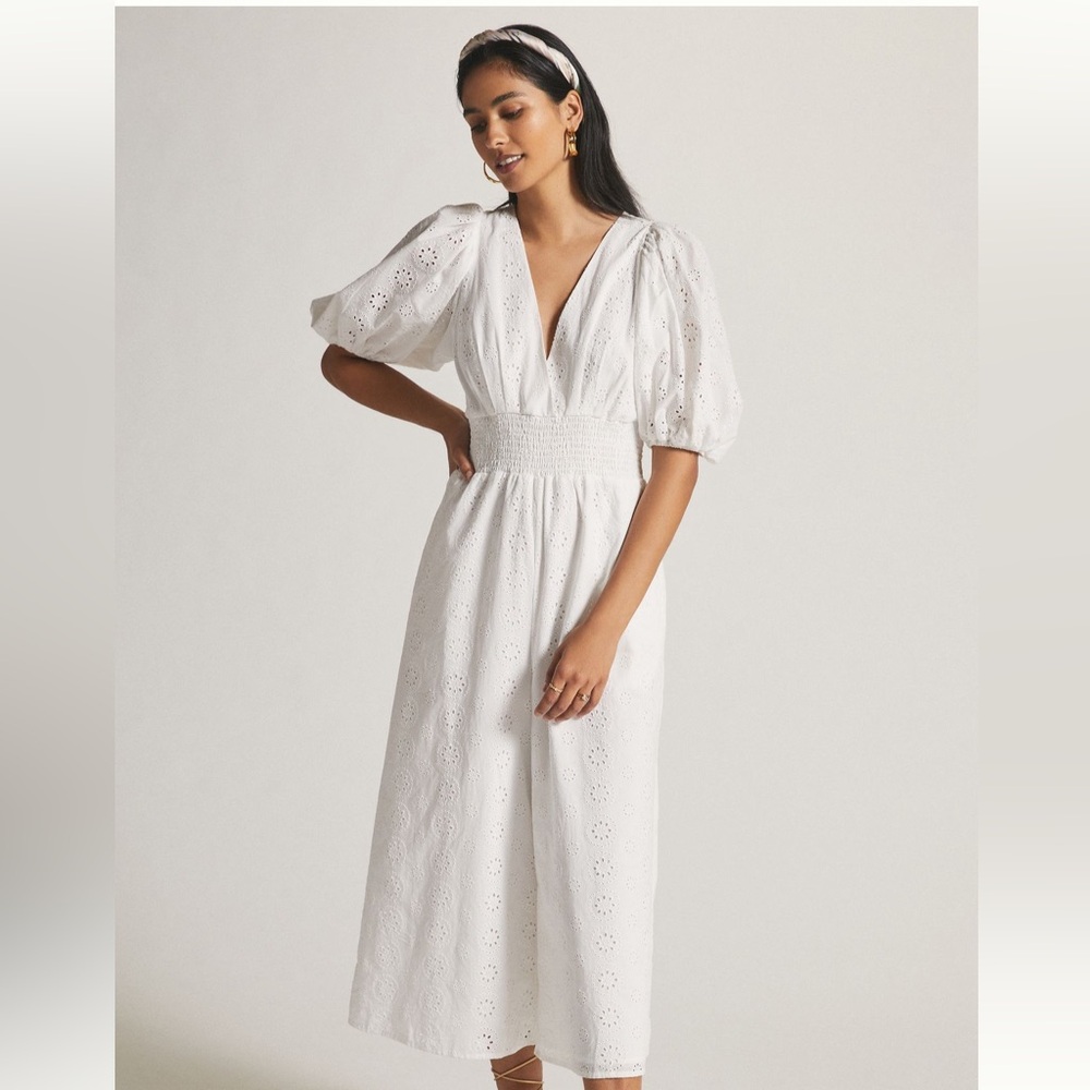Anthropologie eyelet jumper